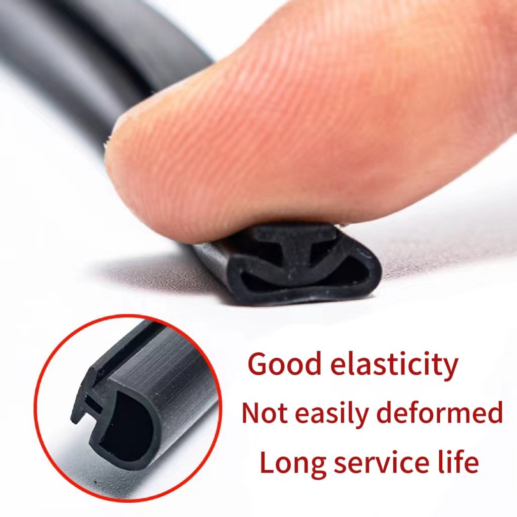plastic steel window seal strip curtain wall door and window seal strip broken bridge aluminum alloy window gap rubber