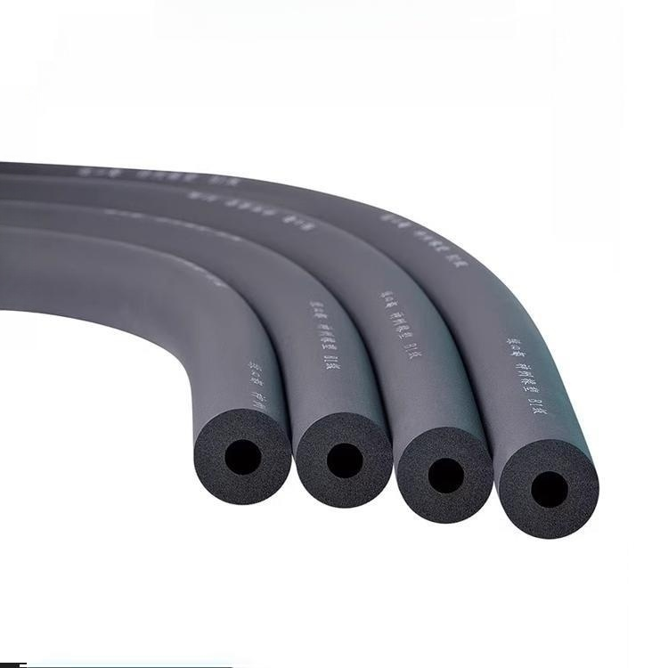 High quality Grade Flame Retardant Thermal Insulation Heat NBR PVC Rubber Foam Sheets tube Pipe with Adhesive