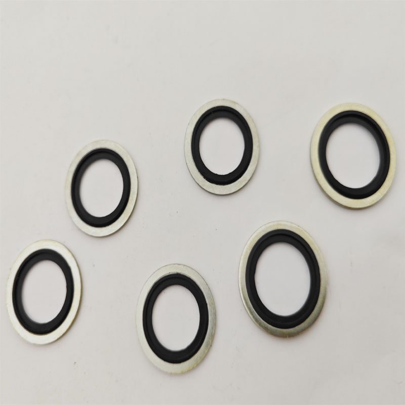 150pc Bonded Oil Seal DOWTY Washer Assortment Metric 6 8 10 12 22 24MM o-ring