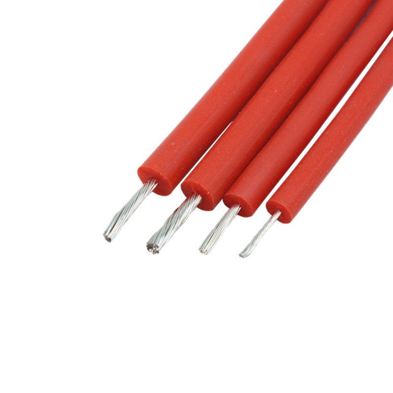 1 meter price 50KV 70KV 100KV 200KV 150KV Silicone High Voltage Wire 16/13/11AWG Tinned Copper Core Automotive Ignition Wire