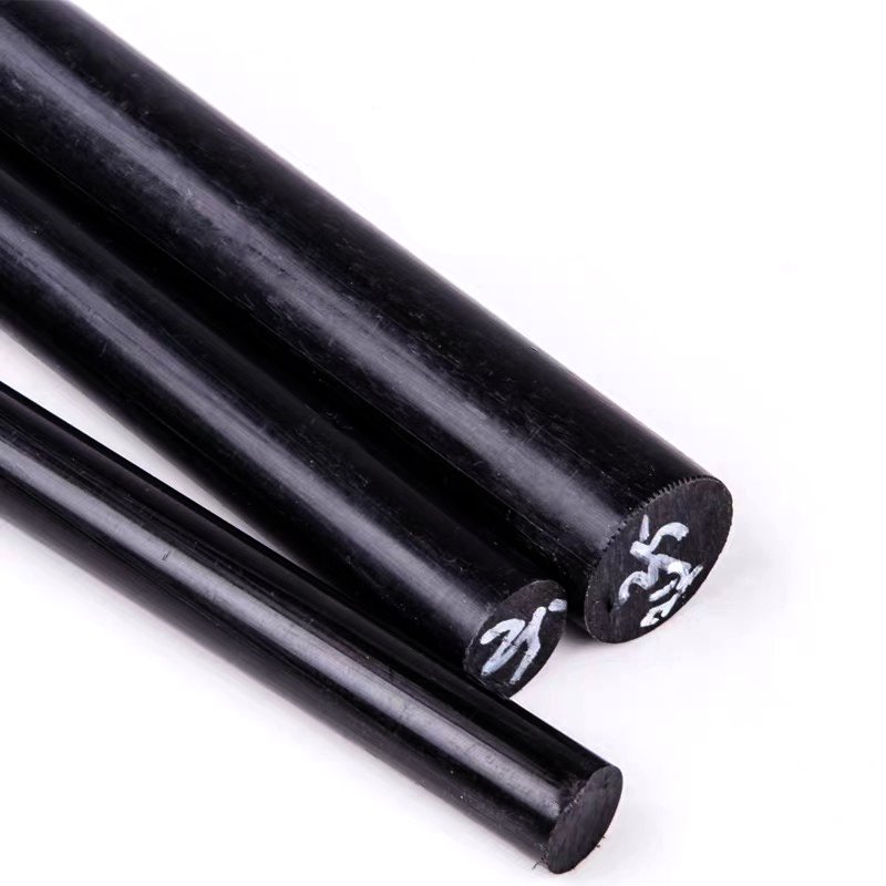 Factory ptfe rod and sheet Custom bendable plastic rod Nylon Bar PA Plastic black nylon rods
