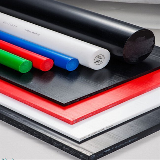 Factory ptfe rod and sheet Custom bendable plastic rod Nylon Bar PA Plastic black nylon rods