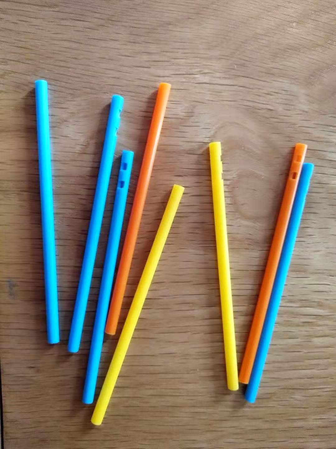 lollipop sticks food grade single notch or double notch 80*3.5MM candy packaging tubes bars rods stick lolly lollypop plastic
