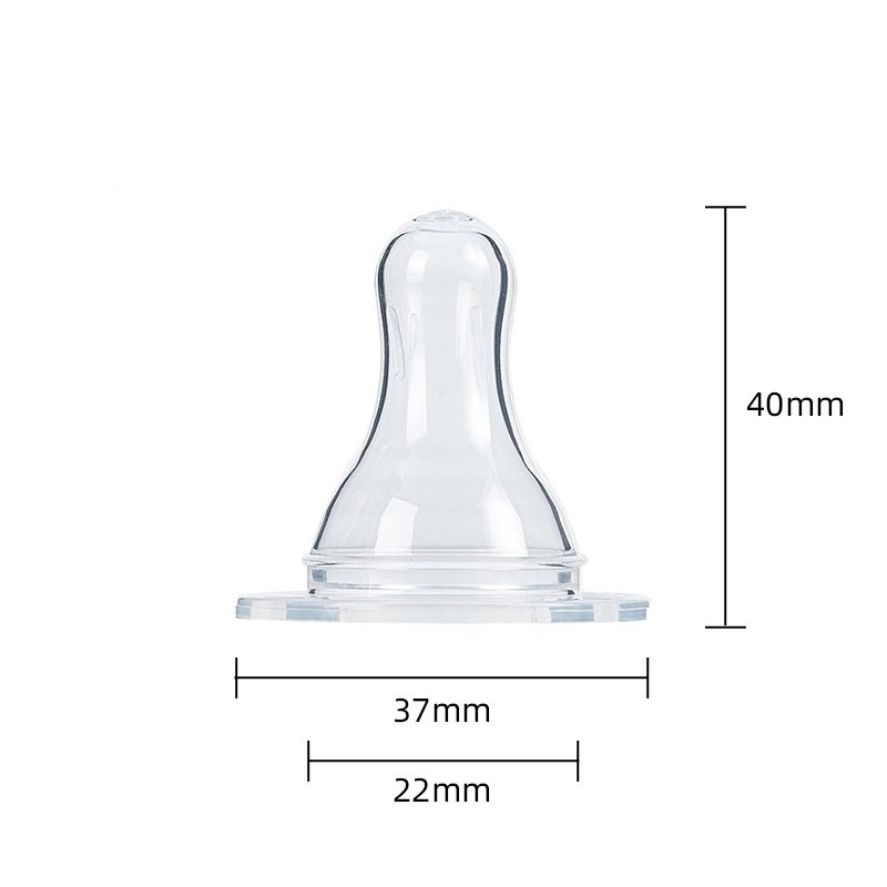 Real Nipple Feel Silicone Baby Pacifier Premium Rubber Product