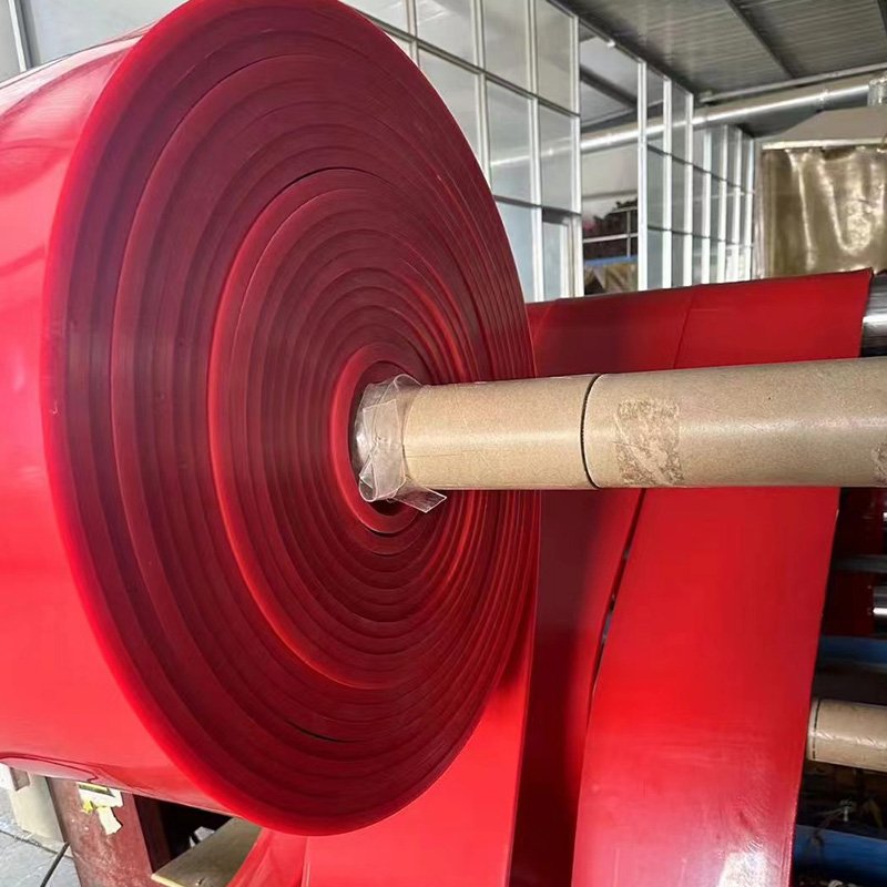 High Resistance Silicone Sheets in Translucent or Red Colour Rotary Floor Scrubber Use Sealing Material Soft Gum Rubber
