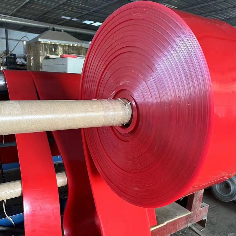 High Resistance Silicone Sheets in Translucent or Red Colour Rotary Floor Scrubber Use Sealing Material Soft Gum Rubber