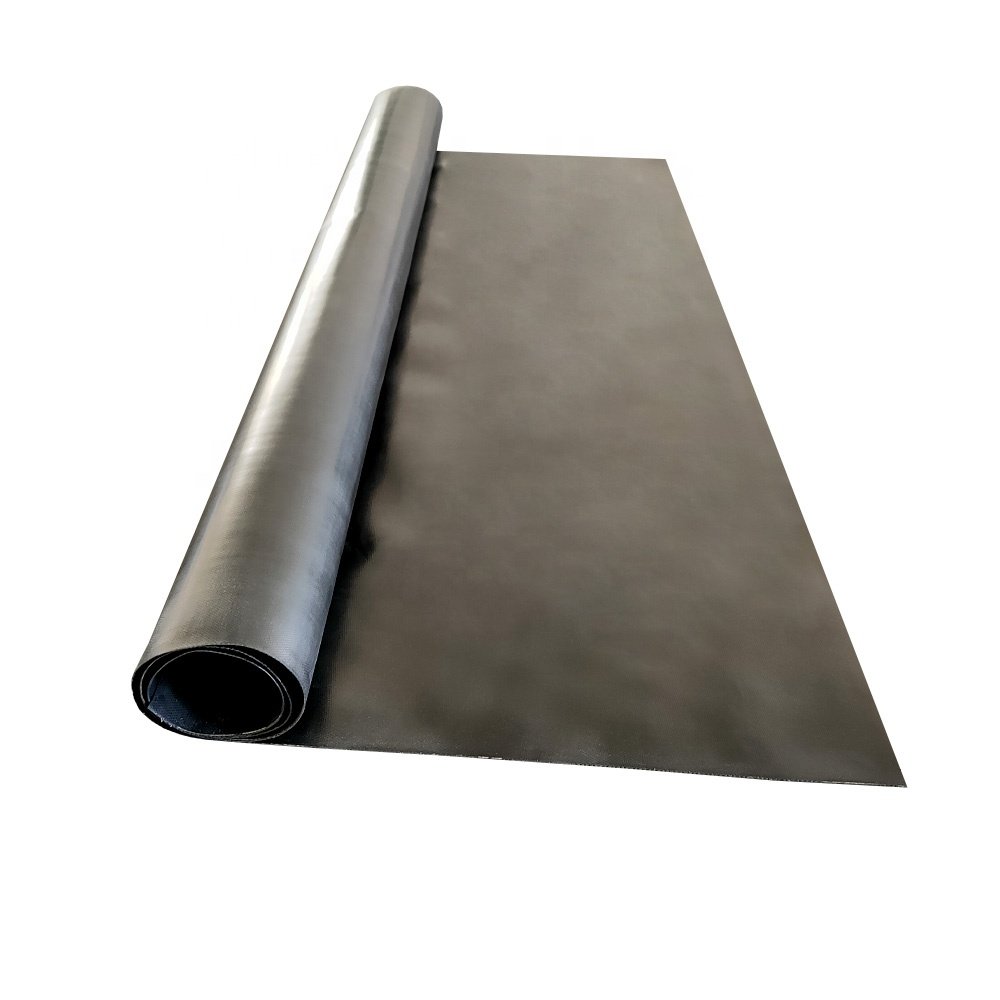 Elastic nylon steel wire fabric reinforced latex fabric insertion 0.5mm rubber sheet