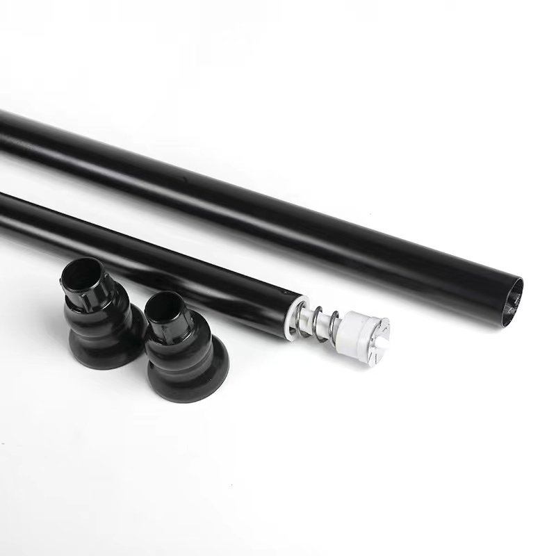 Factory made steel bathroom tension shower doorway curtain rod tool free install extendable curtain rods for windows