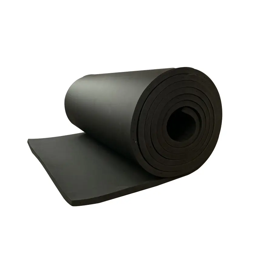 Direct Selling Flexible Thermal Insulation Fireproof Rubber Foam Roll NBR Sheet For Air Conditioner Duct nbr foam sheet