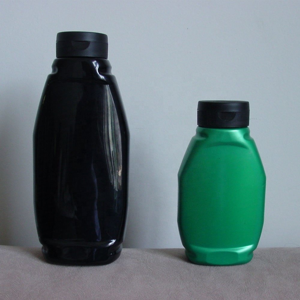 500ml and 1000ml Plastic Spice Sauce Pepper Bottle
