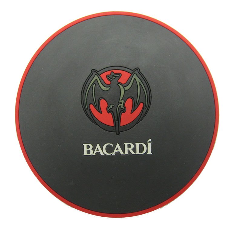 Sublimation Blanks New Design Color Record Plastic Tea Coffee Oem Cheap Pvc Rubber Coasters