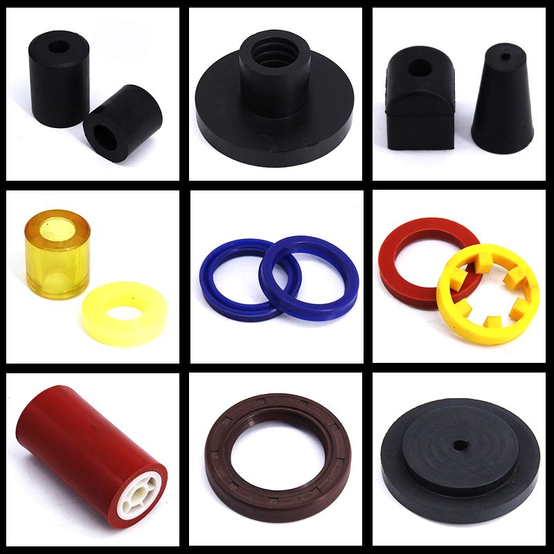 Customized rubber products silicone shaped parts EPDM rubber parts nitrile silicone sleeve products