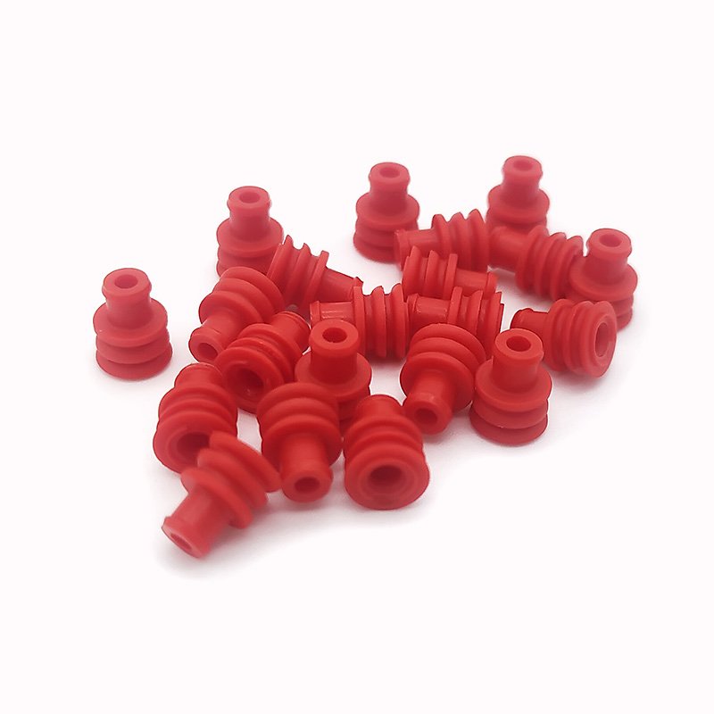 Automotive Connector Silicone Rubber Wire Seal For Cavity Plug Silicone Rubber Wire Seal 281934-3