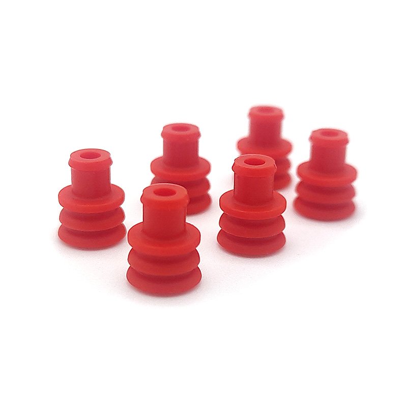 Automotive Connector Silicone Rubber Wire Seal For Cavity Plug Silicone Rubber Wire Seal 281934-3
