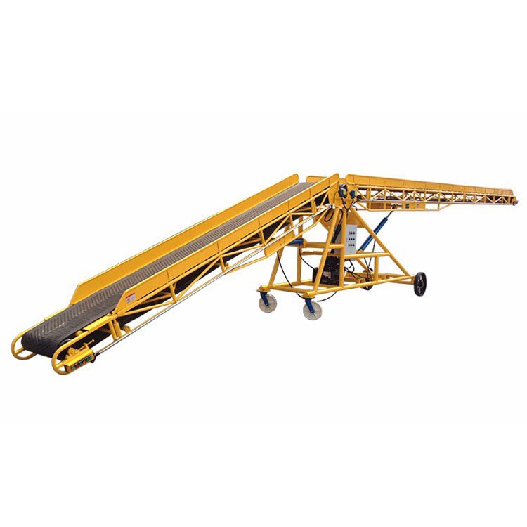 Factory direct sale customized truck belt conveyor container loading unload machine for sale