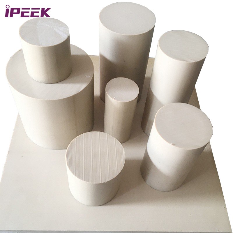 iPEEK Manufacturer Virgin Plastic High Temperature Resistant Thick Thin PPS Round Rod Bar Block