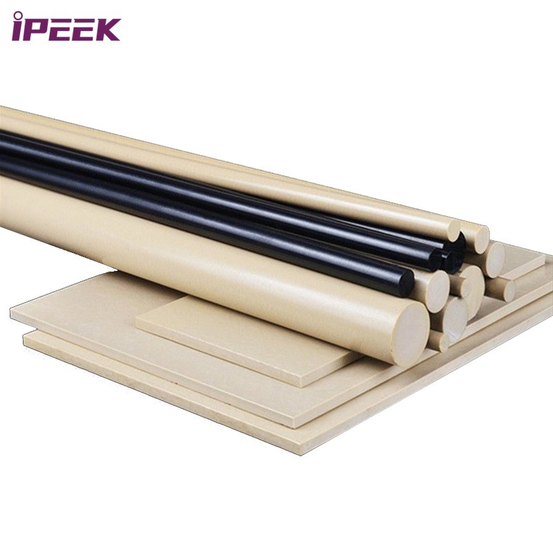 iPEEK Manufacturer Virgin Plastic High Temperature Resistant Thick Thin PPS Round Rod Bar Block