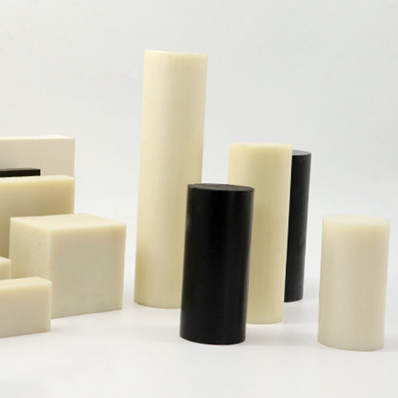 Customized Size High Density Plastic Manufacturer Round Rods 20mm 30mm Diameter Polyamide ABS Rod