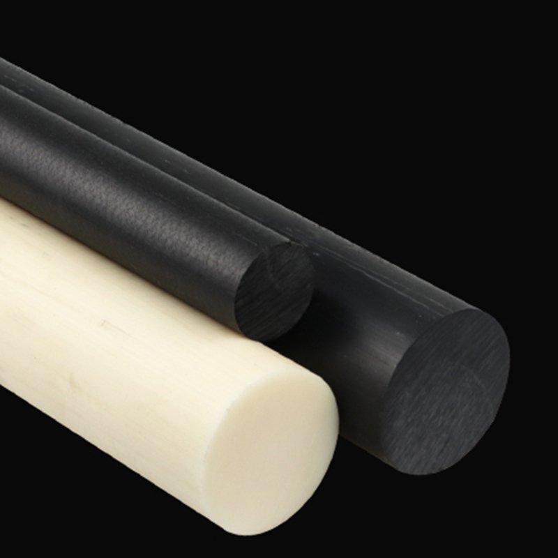 Customized Size High Density Plastic Manufacturer Round Rods 20mm 30mm Diameter Polyamide ABS Rod