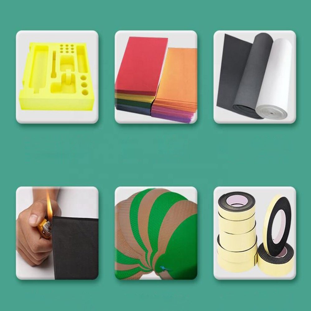Cheap Factory Price Soft Materials Rubber Foamiran 1mm 1.5mm 2mm thick eva foam sheet for handmade