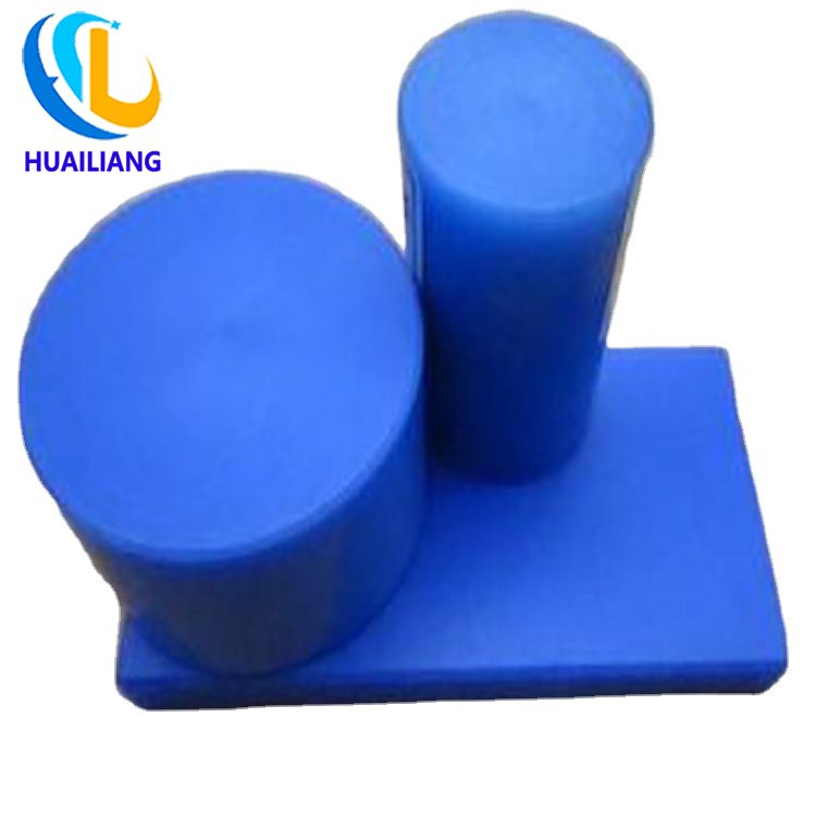 hot sale wear resistant Nylon/HDPE plastic bar colorful plastic round rod solid extruded rods