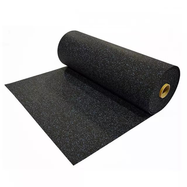 Factory wholesale epdm rubber rolls rice crossfit rubber flooring sheet carpet roll for playground gym 8mm