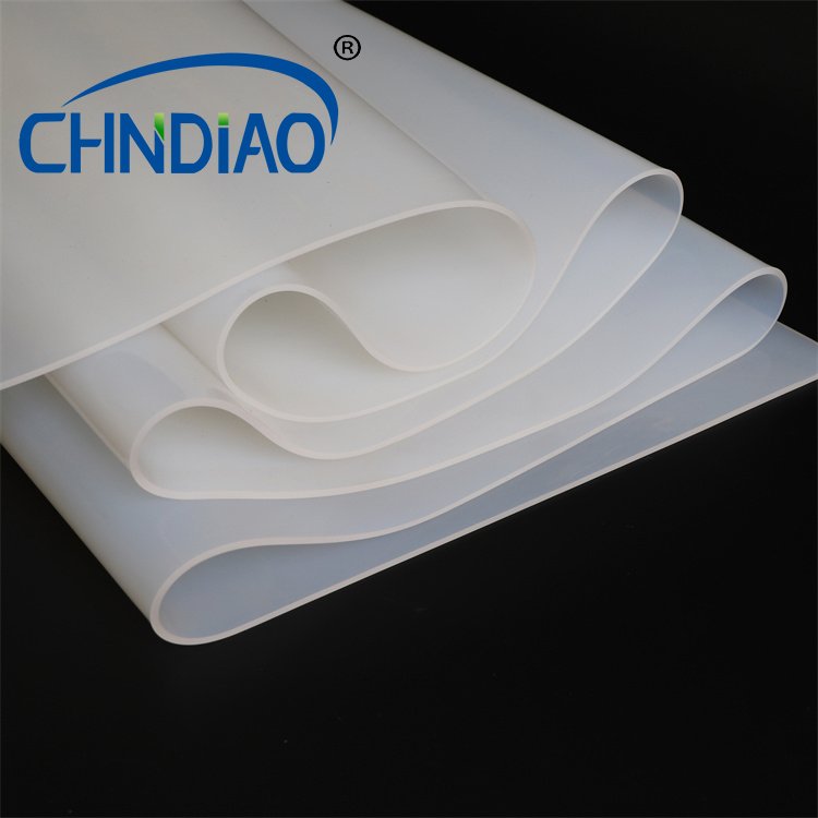 High strength 0.5 mm 1mm 7mm 8mm thickness 50 Shore A black red rubber silicone sheet