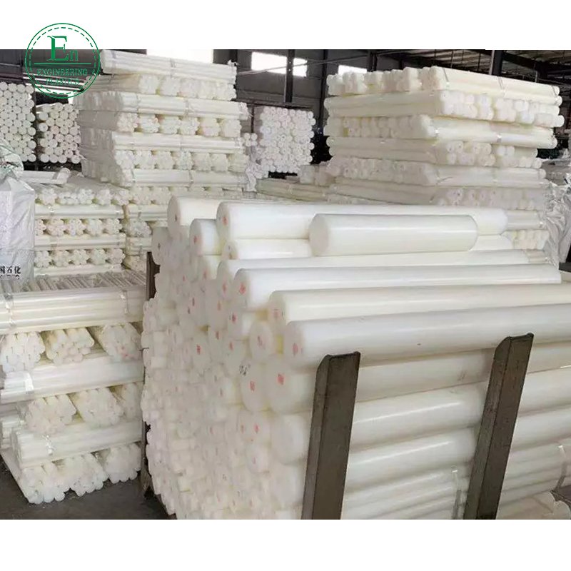 Custom quality UHMW-PE hdpe Nylon POM MC66 ABS ptfe polyurethane solid plastic extruding uhmwpe rod plastic bars rod