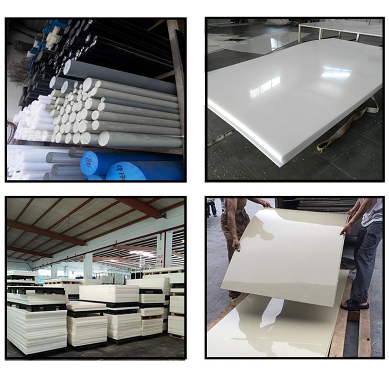 Custom quality UHMW-PE hdpe Nylon POM MC66 ABS ptfe polyurethane solid plastic extruding uhmwpe rod plastic bars rod