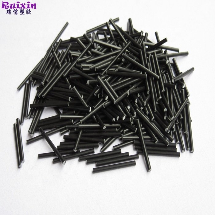 Black color, plastic stick ABS rod Diameter 2mm Short Length