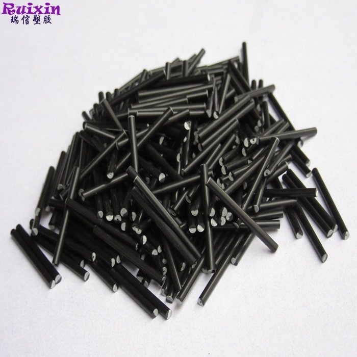 Black color, plastic stick ABS rod Diameter 2mm Short Length