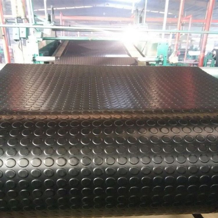 Van Rubber Mat Weather Coin Stud Rubber Mat Floor Rubber Parking Mat