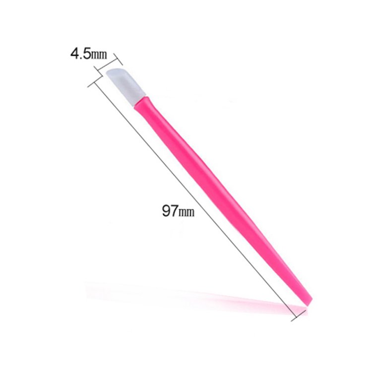 Care Manicure Care Tool Cuticle Remover Pen Nail Pusher Dead Skin Remover Plastic Nail Cleaning Tools Rod