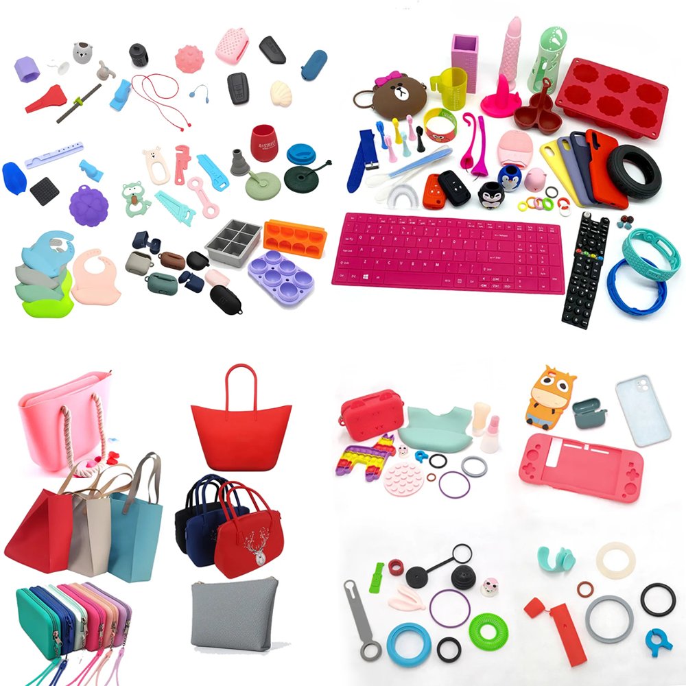 Factory custom new design OEM/ODM silicone rubber products manufacturer custom silicone mold parts for Amazon factory