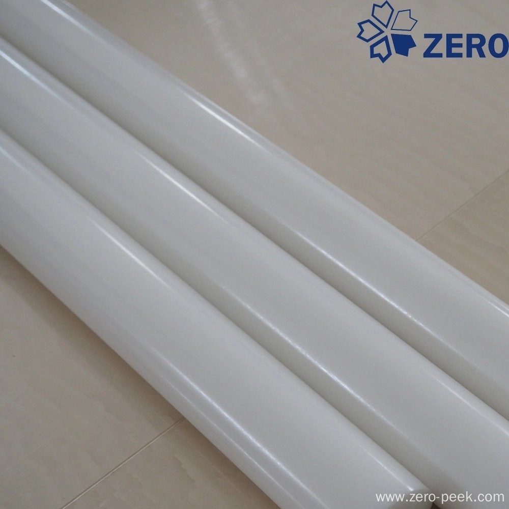black/white acetal plastic pom rod