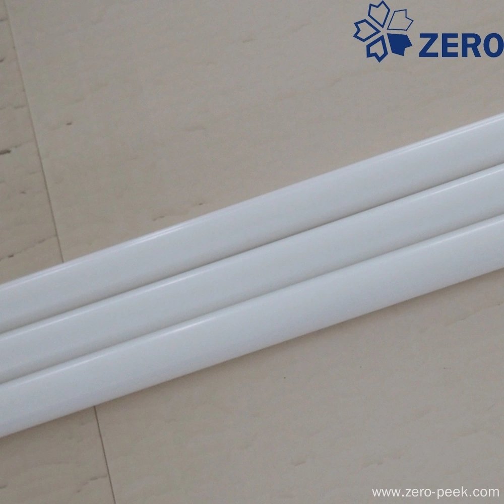 black/white acetal plastic pom rod