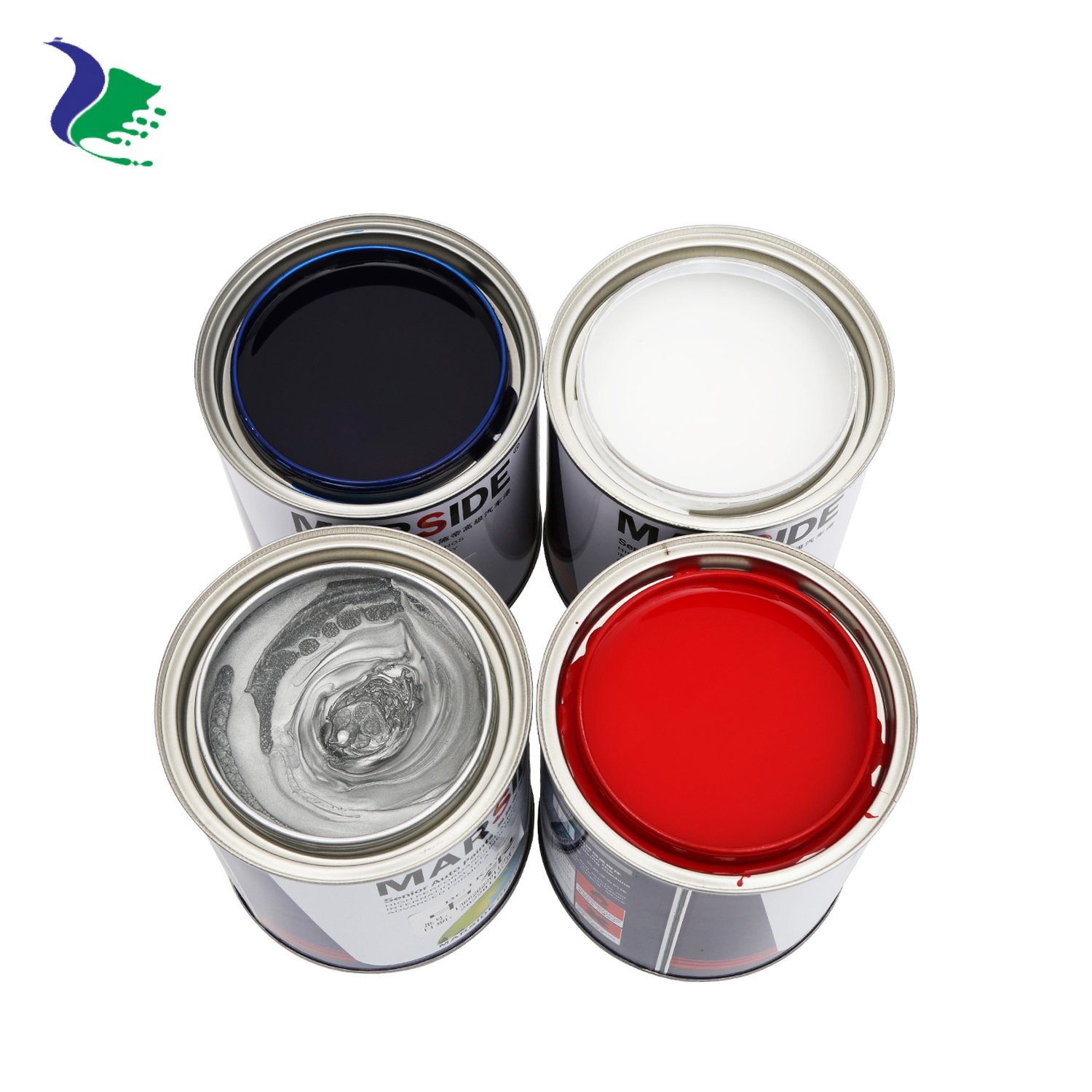 Solvent Oil Base Lacquer Tinner Automotive Paint Spray 1K Basecoat 2K Topcoat Black Colour Car Paint