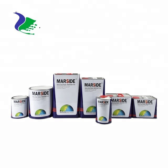 Solvent Oil Base Lacquer Tinner Automotive Paint Spray 1K Basecoat 2K Topcoat Black Colour Car Paint