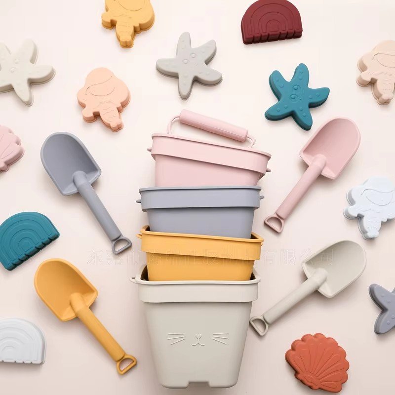 Multi-function Waterproof Rubber Silicone Shopping Tote Customized Silicone Beach Bags