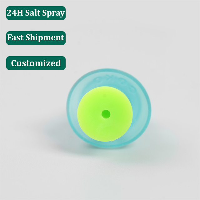 Manufacturer Offers Custom Processing Services Two-color Noise-canceling Earplugs Silicone FKM EPDM Moulded Rubber Parts