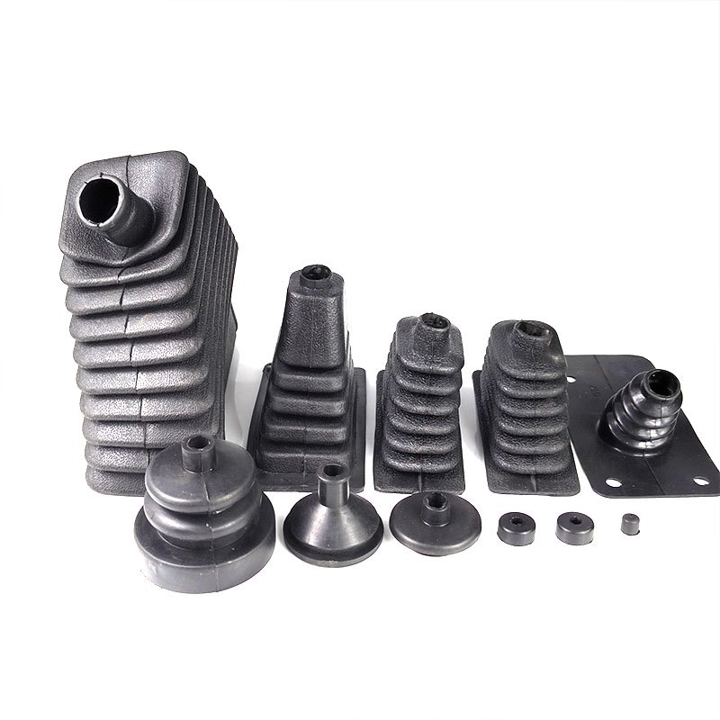 Custom Irregular/Profiled Rubber Bellows - Flexible HNBR Hose, Automotive & Car Dust Cover, Silicone Flange Cover