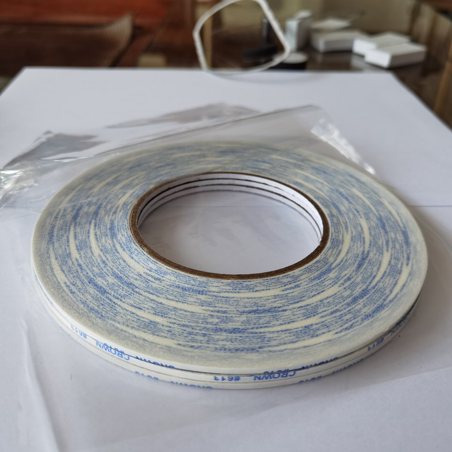 3mm Double Coated Tissue Tape CROWN adhesive tapes automotive industry Tissue tape