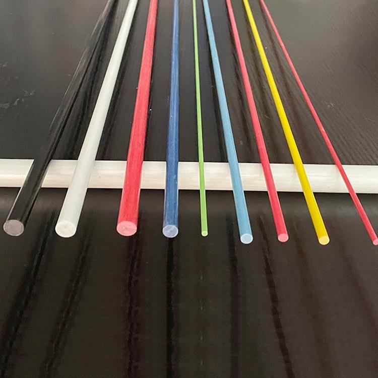Solid Fiberglass Reinforced Rod with UV Resistant fiberglass stakes