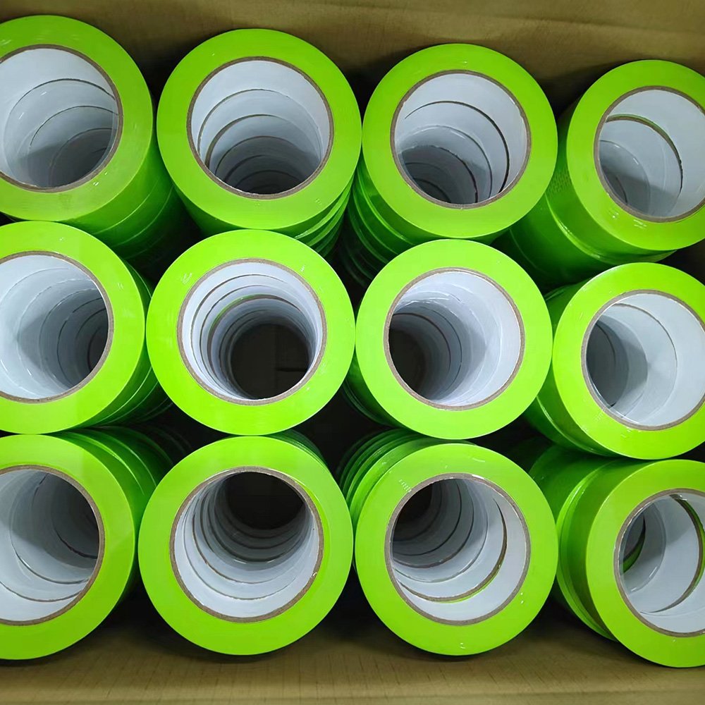 High temperature automotive green washi crepe paper refinish painters masking tape for car automotive painting washi tape