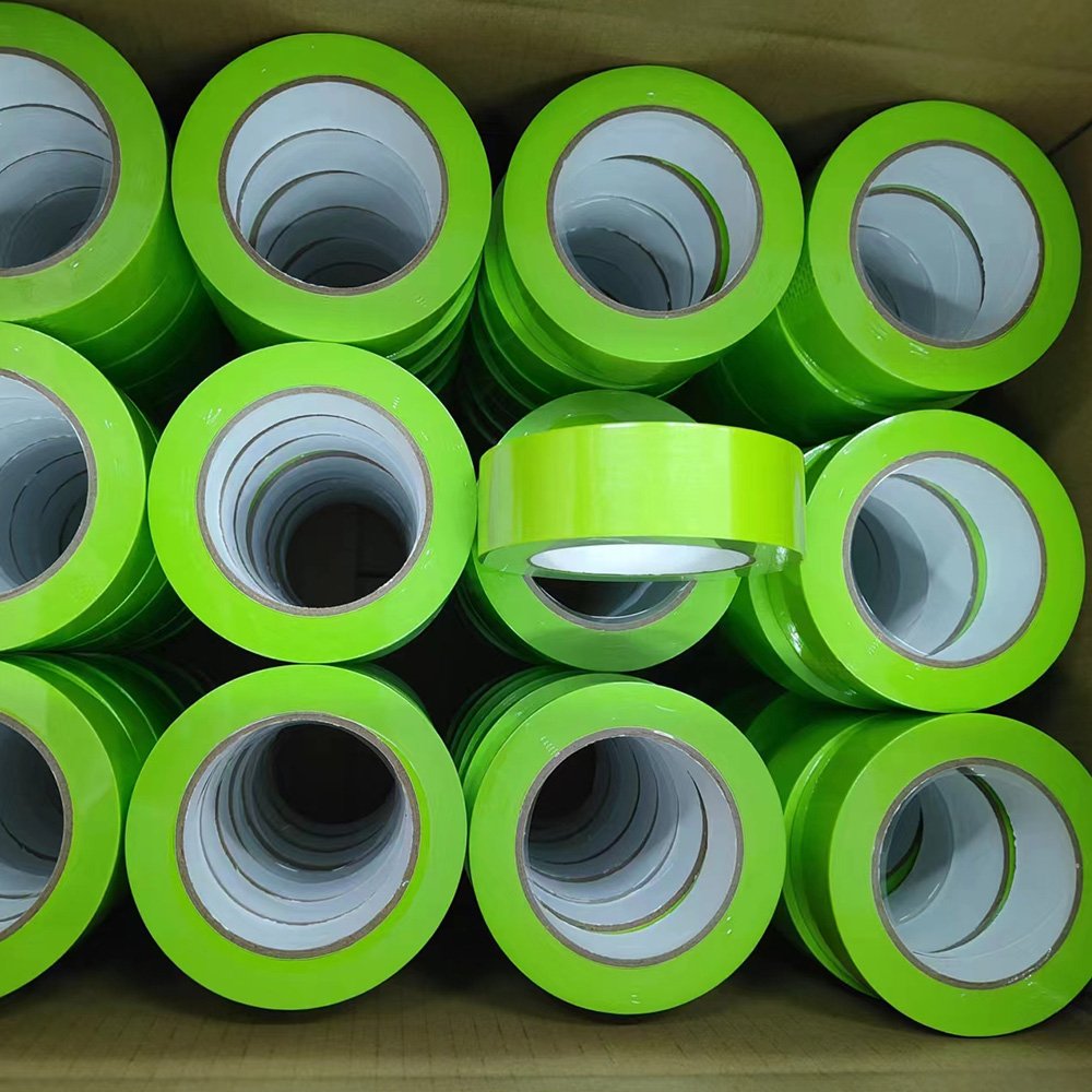 High temperature automotive green washi crepe paper refinish painters masking tape for car automotive painting washi tape