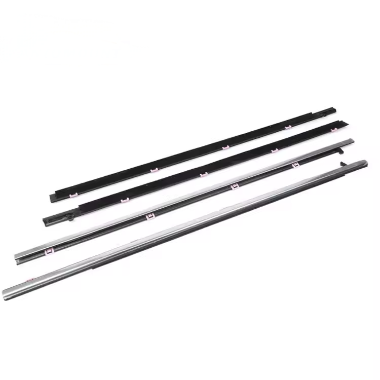 4 Pcs Car Outer Door Window Moulding Trim Weatherstrip Seal Belt for Honda Accord 2014 2015 2016 2017 2018