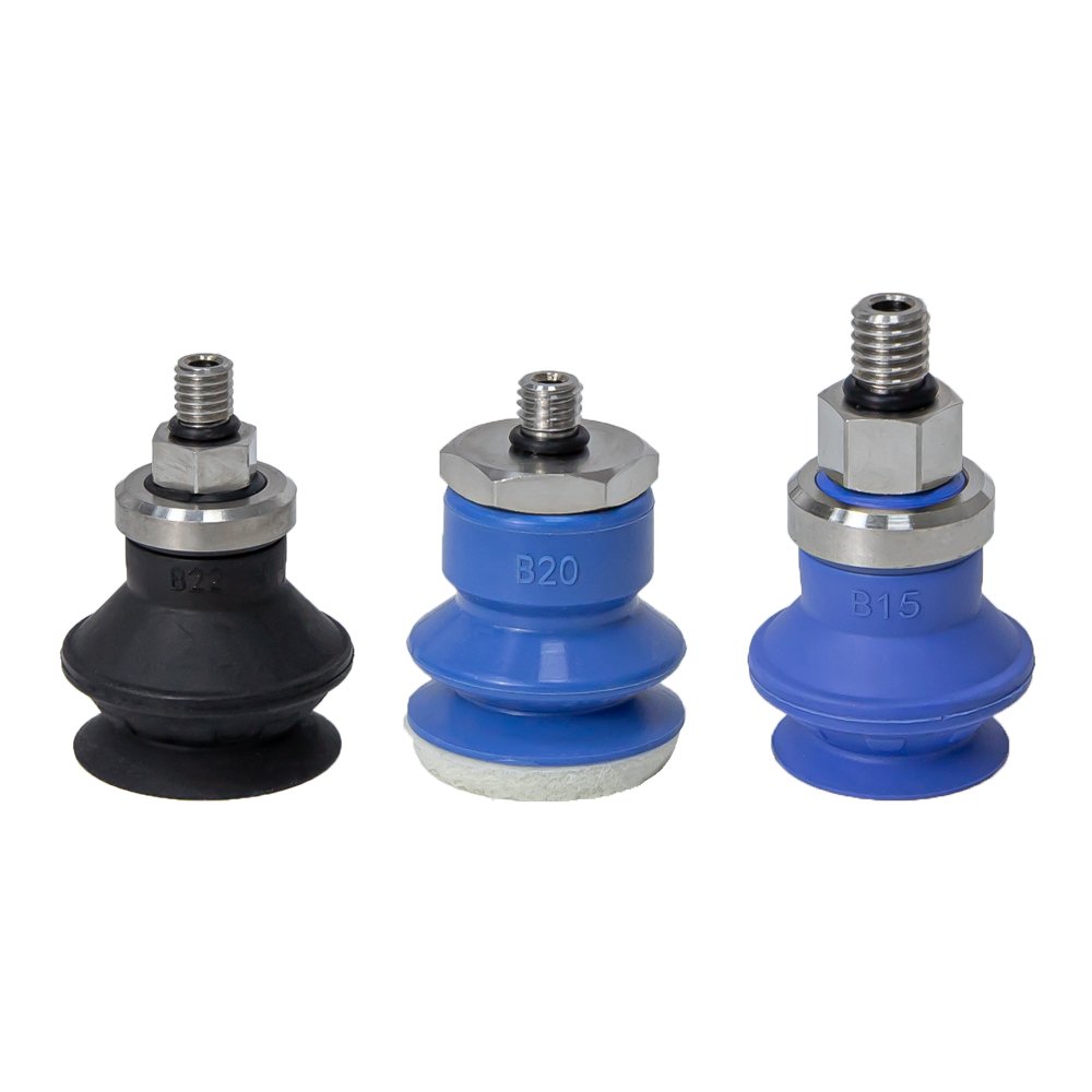 Corrugated vacuum pad, can be paired with buffering stroke vacuum gripper suction cup mechanical arm vacuum suction cup