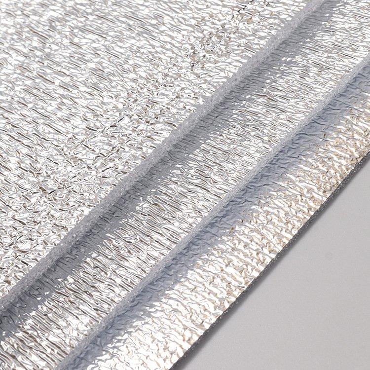 Customized Closed-cell Aluminum Foil /MEPT XPE/EPE Foam Rubber Rolls thermal insulation material
