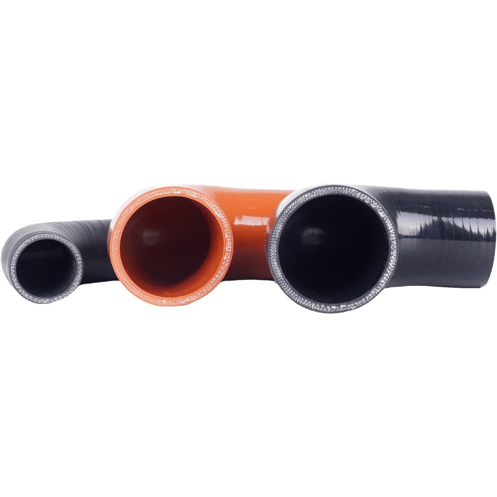 High Temperature Smooth Surface 90 Degree Silicone Hose for Automotive Applications