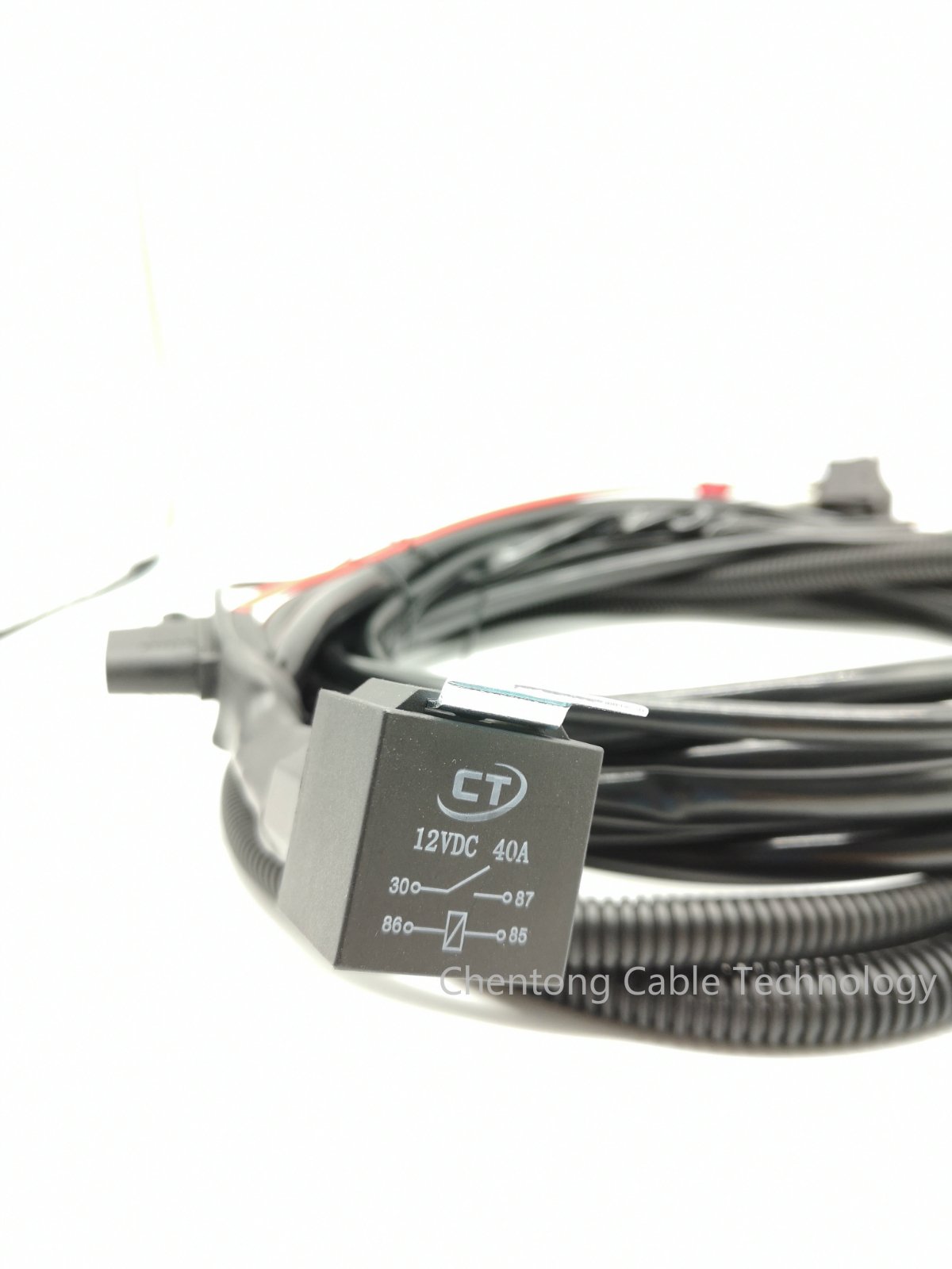High Safety Protect Automotive Illuminated LED Wiring Harness For Mercedes